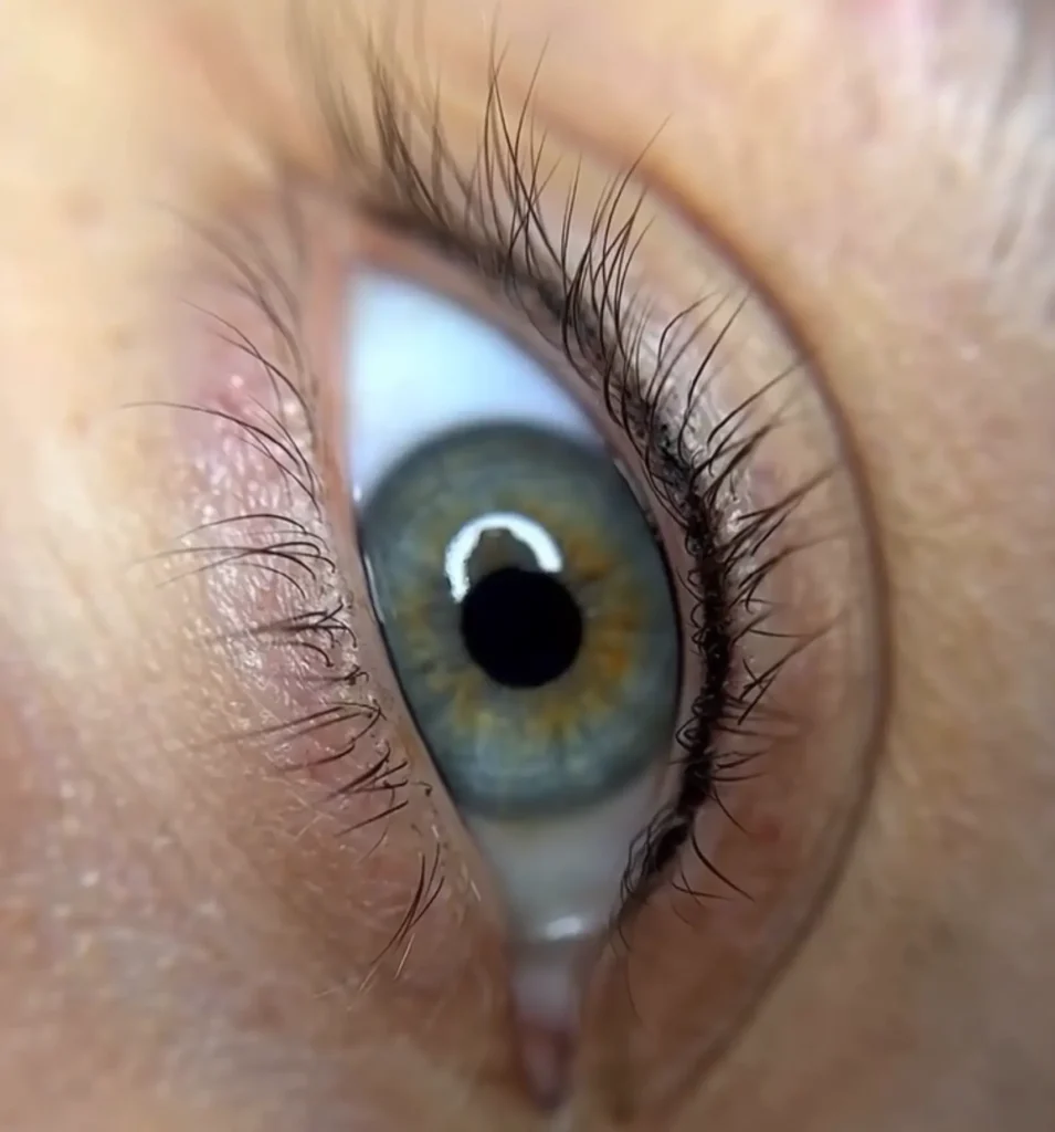 classic eyeliner tattoo